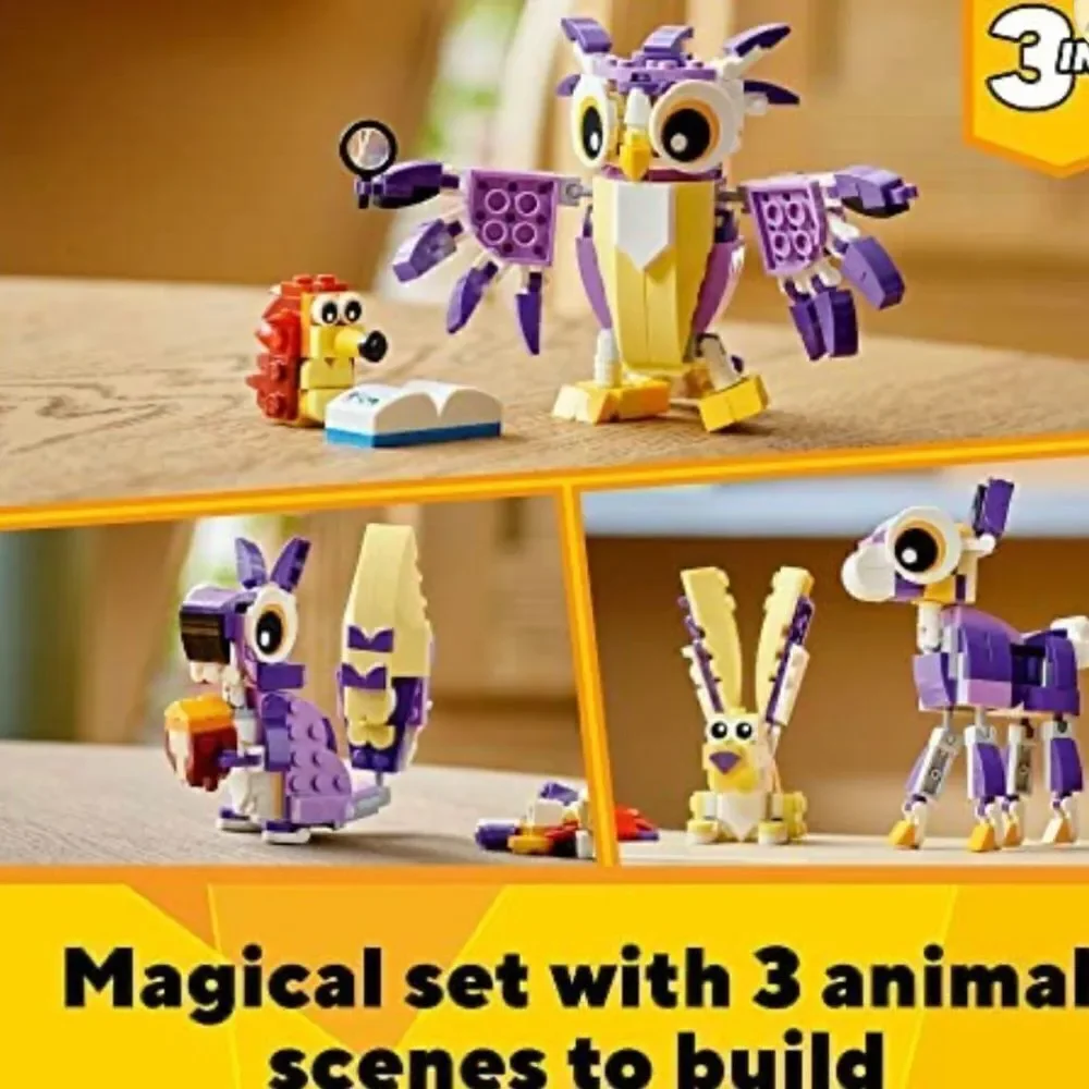 LEGO Creator 3in1 Fantasy Forest Creatures 31125 Building set
